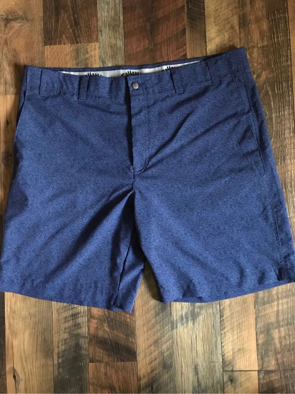 Callaway Mens blue Shorts SZ 40 golf athletic pockets